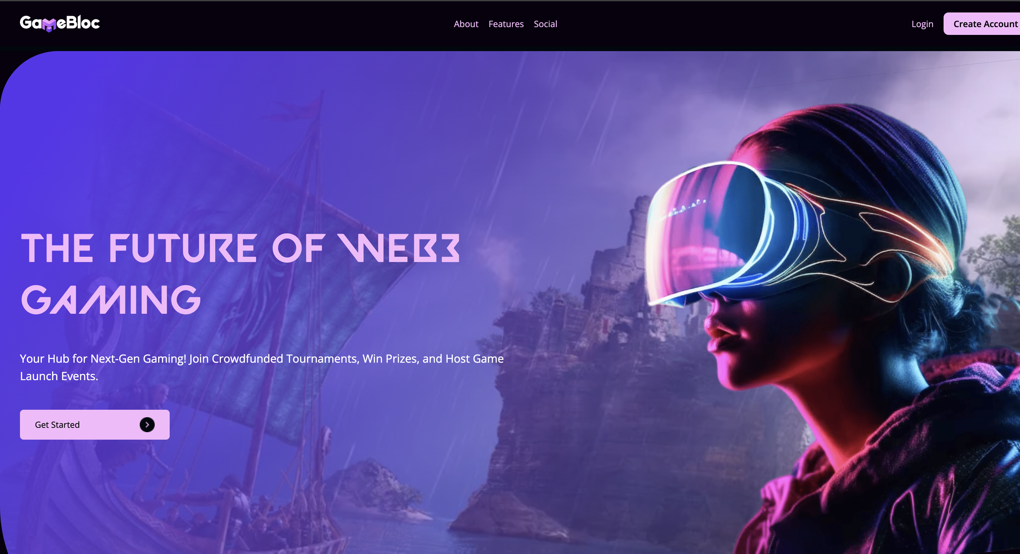 Game bloc homepage